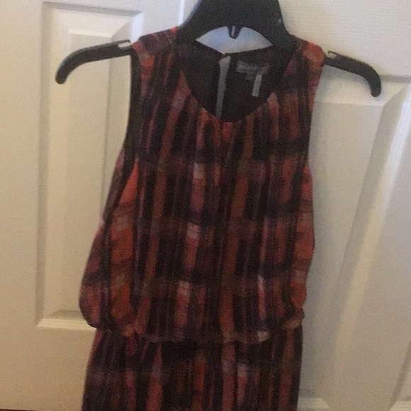 Vince Camuto plaid maxi dress with elastic waist size small - Picture 5 of 5